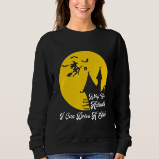 Warum ja, ich kann tatsächlich ein Stick Halloween Sweatshirt