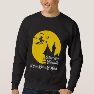 Warum ja, ich kann tatsächlich ein Stick Halloween Sweatshirt