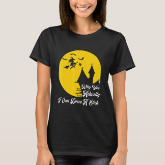 Warum ja, ich kann tatsächlich ein Stick Halloween T-Shirt