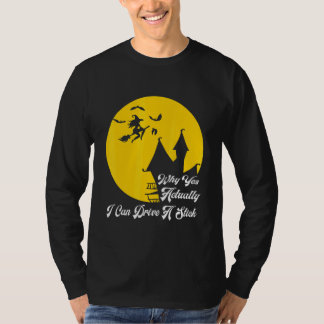 Warum ja, ich kann tatsächlich ein Stick Halloween T-Shirt