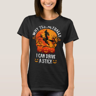 Warum ja, kann ich ein Halskeil fahren? T-Shirt