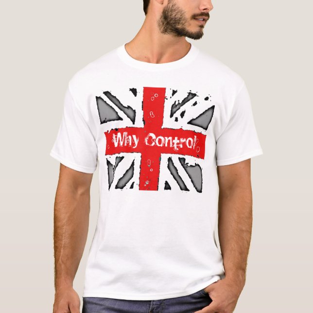 Warum Kontrollen-Ideologie-Weiß T-Shirt (Vorderseite)