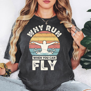 Warum laufen, wenn du wie ein Schwimmer bei Sonnen T-Shirt