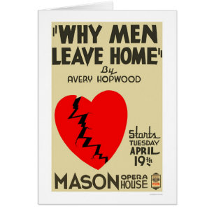 Warum Männer Zuhause 1938 WPA verlassen