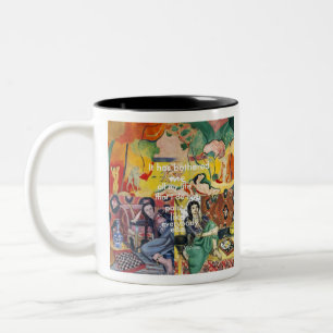Warum Matisse Malereien so unterschiedlich sind Zweifarbige Tasse