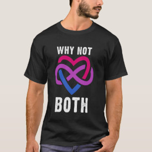 Warum nicht beide Polyamory Infinity Herz Bi Prix T-Shirt