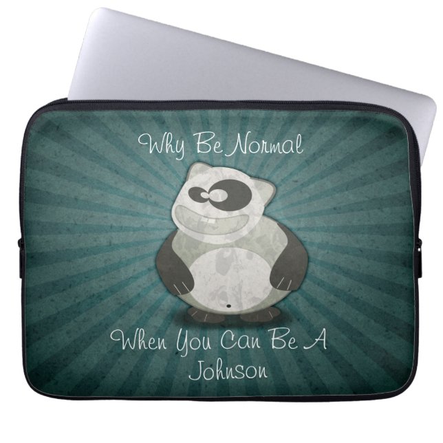 Warum normaler Panda kundengebundene Laptop-Hülse Laptopschutzhülle (Vorderseite)