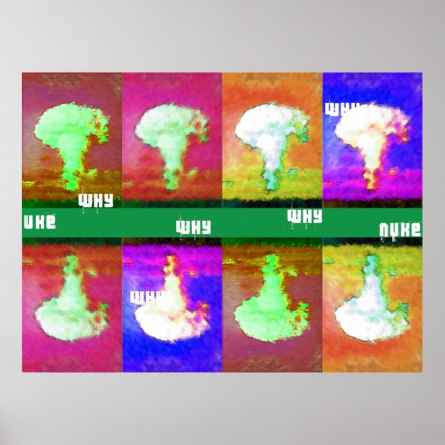 warum nuke poster (Vorne)