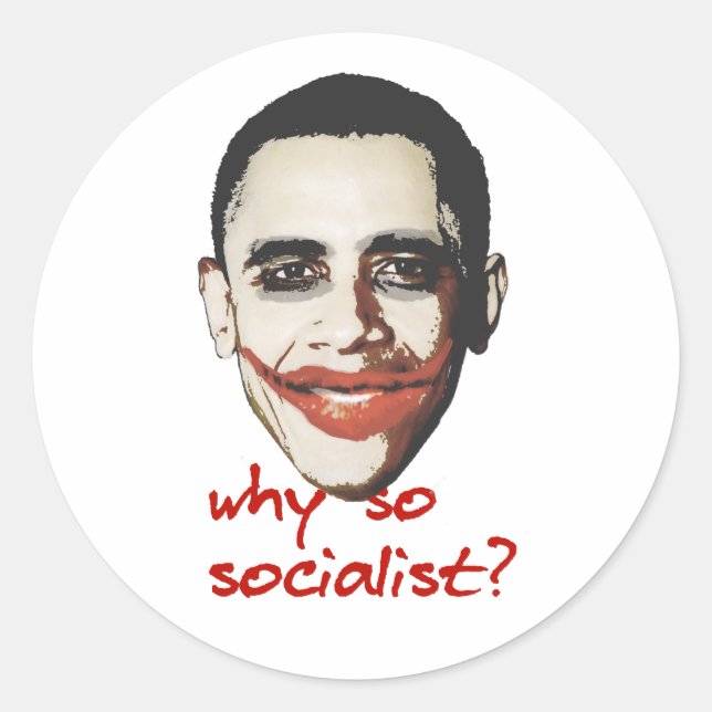 Warum rot runder aufkleber (Vorderseite)