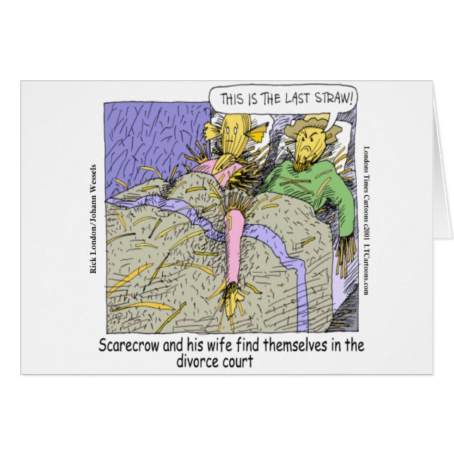 Warum Scarecrows Scheidung Funny (Vorderseite (Horizontal))