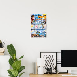 Warum schmilzt Eis in der Sonne? Poster