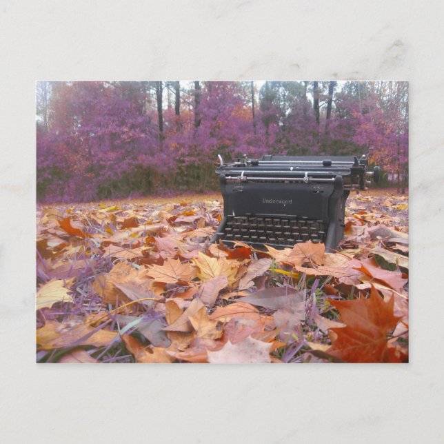 Warum schreibst du mir nicht? postkarte (Vorderseite)