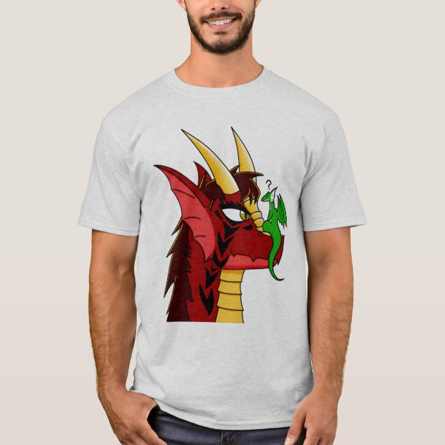 Warum Sie so biiiiig? T-Shirt (Vorderseite)