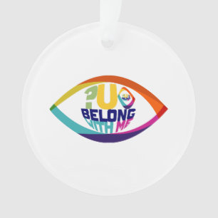 Warum siehst du dich nicht zu mir gehört? ornament