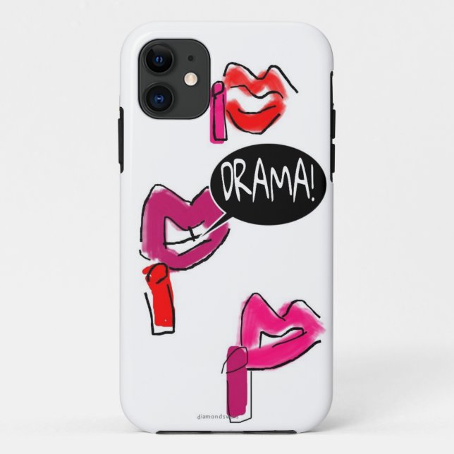 warum so Drama Case-Mate iPhone Hülle (Rückseite)