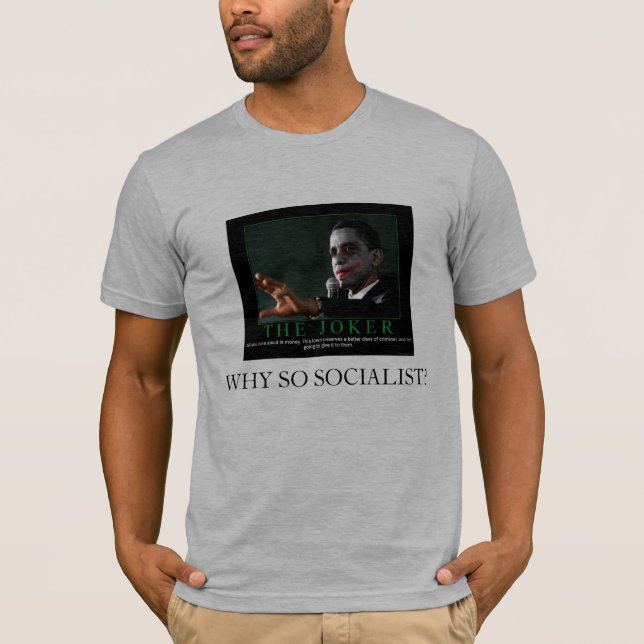 WARUM SO SOZIALISTISCH? T-Shirt (Vorderseite)