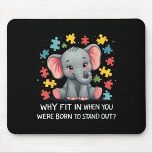 Warum sollte man hineinkommen, als man Geboren war Mousepad