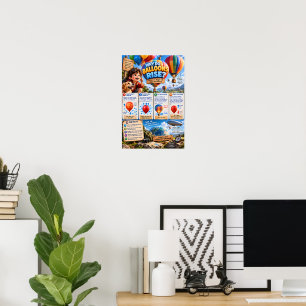 Warum steigen Luftballons auf Poster