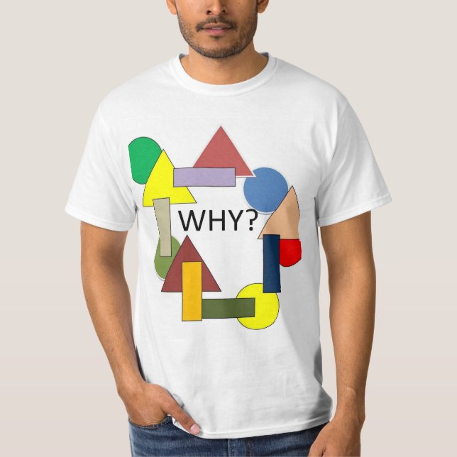WARUM? T-Shirt (Vorderseite)