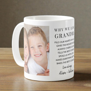 Warum wir Oma lieben Foto Kaffeetasse