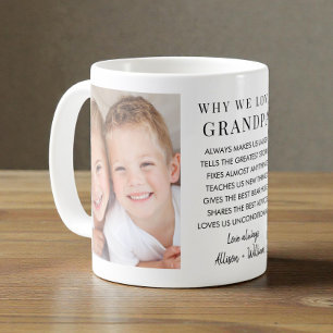Warum wir Opa lieben Foto Kaffeetasse
