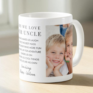 Warum wir unseren Onkel lieben Foto Kaffeetasse