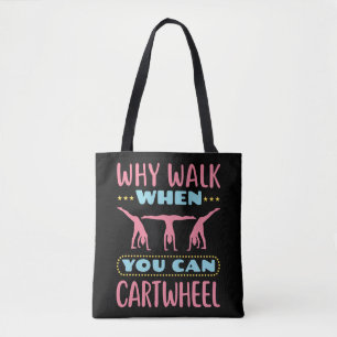 Warum zu Fuß, wenn man kartrad Tumbling Gymnastik  Tasche