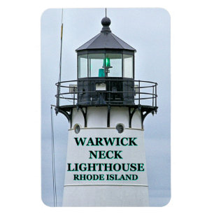 Warwick Hals-Leuchtturm, Rhode Island Flexi Magnet