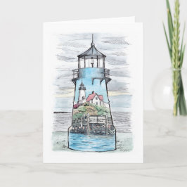 Warwick Lighthouse-Karte Karte