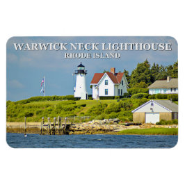 Warwick Neck Lighthouse, Rhode Island Flexi Magnet