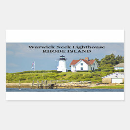 Warwick Neck Lighthouse, Rhode Island Stickers