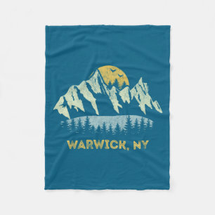 Warwick New York Berg Sonnenuntergang Sonnenaufgan Fleecedecke