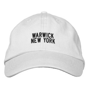 Warwick New York Hat Bestickte Baseballkappe