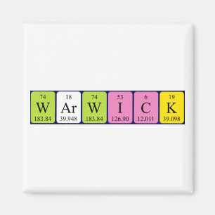 Warwick Periodenmagnet Magnet