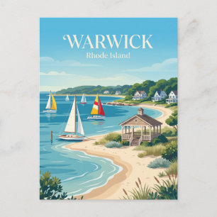 Warwick, Rhode Island Postkarte