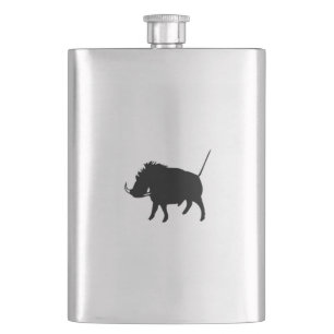 Warzen-Schwein Flachmann