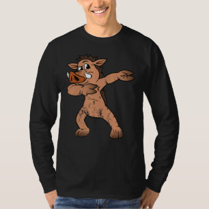 Warzenschwein Wildschwein Tier Dabbing Dab Tanzen T-Shirt
