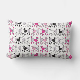WARZPINK UND SCHWARZE PODLES-Kissen Kissen