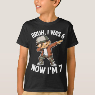 Was 6 7 Jahre alt 7. Geburtstag 67 Meme Dabbing Ju T-Shirt
