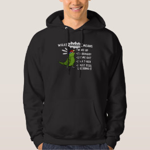 Was AAAAAA bedeutet Ich schreiender mexikanischer  Hoodie