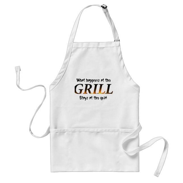 Was am GRILL… geschieht Schürze (Vorne)