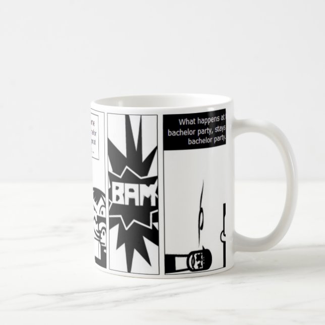 Was am Junggeselle-Party… geschieht Kaffeetasse (Rechts)