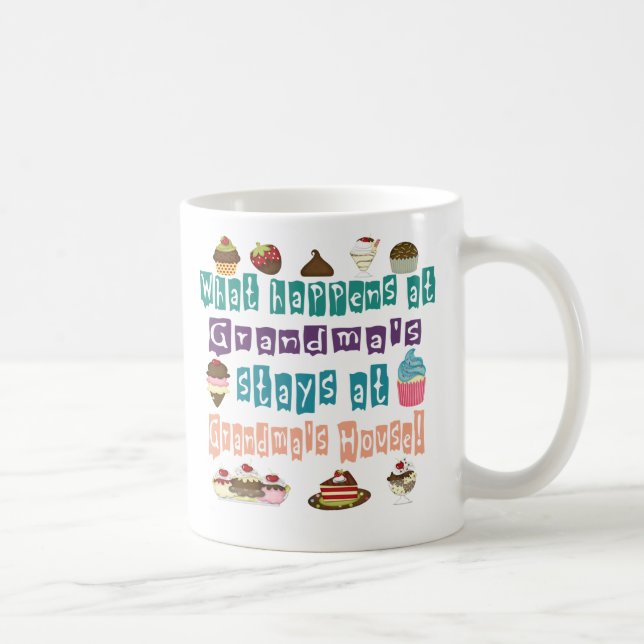 Was an den Großmüttern geschieht Kaffeetasse (Rechts)