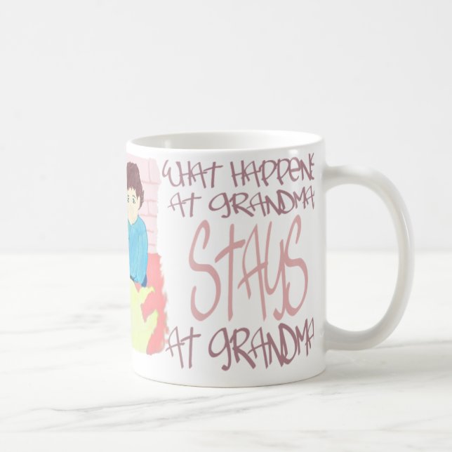 Was an den Großmüttern geschieht Kaffeetasse (Rechts)