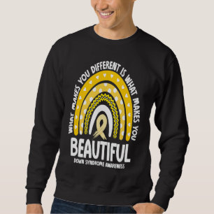 Was anders aussieht, ist, was einen schön macht sweatshirt