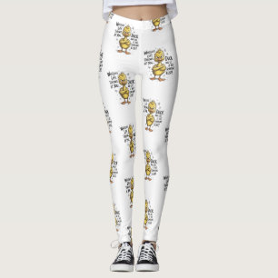 Was auch immer das Leben dir vor die Füße wirft En Leggings