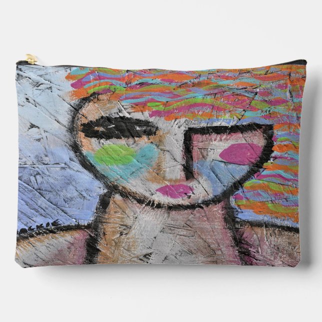 Was auch immer die Abstrakte Kunst ist Zubehörtasche (Vorderseite)