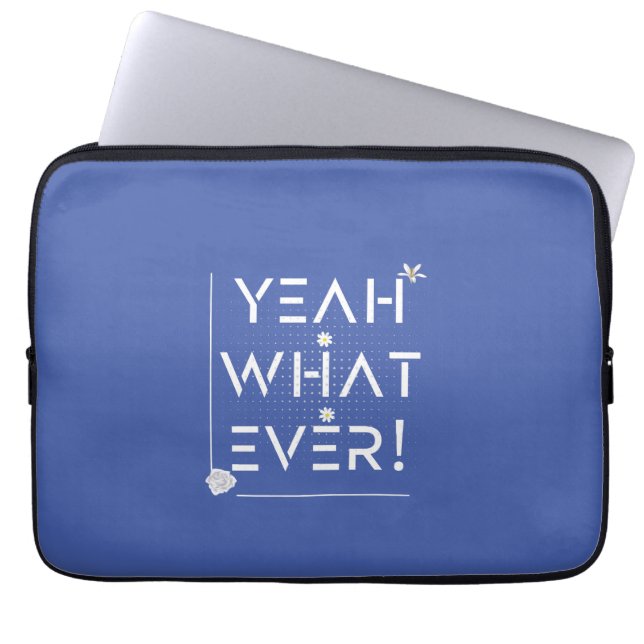 Was auch immer für Design Laptopschutzhülle (Vorderseite)