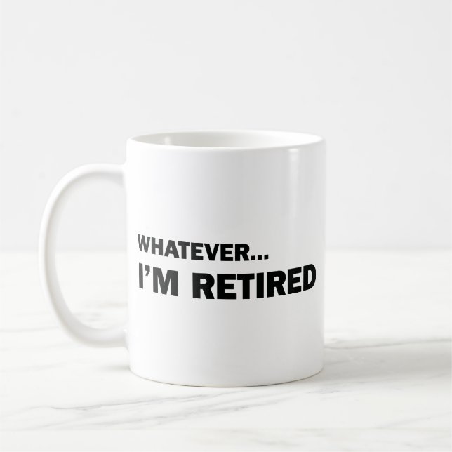 Was auch immer... Ich bin die Tasse des ermüdeten  (Links)
