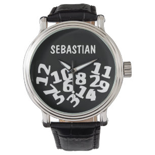 Was auch immer ich zu spät komme, Personalisiert Armbanduhr